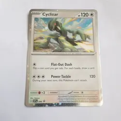 Pokemon Card | SVP 096 Cyclizar Cosmos Holo Black Star Promo SV: Temporal Forces - Image 1