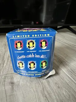 Pokemon 23k Gold Plated Jigglypuff trading card in original box from 1999 - Image 4