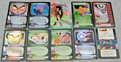 Dragon Ball Z TCG LOT 10 VTG Cards 2000-2001 Uncommon Rare Holo Foil 148 190 240 - Image 1