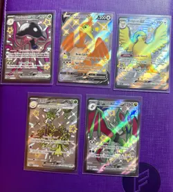 Pokemon TCG Full Art Shiny Pokemon Card Bundle - Image 1