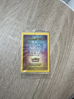 Ancient Mew, Pokemon Trading Card Game, Pokemon The Movie 2000 Promo Card Sealed - Image 3