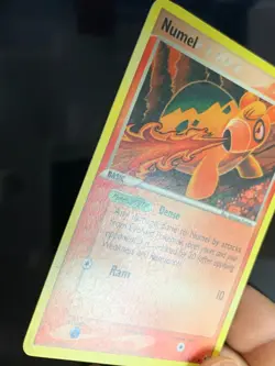 Numel 68/107 + Camerupt 4/107 Rare EX Deoxys Pokemon Card Non Holo 2005 - Image 3