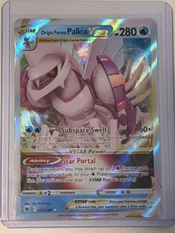 Origin Forme Palkia VSTAR 040/189 Astral Radiance Ultra Rare Pokemon Card LP - Image 1