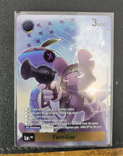 Digimon Card Game Familiar Token Box Topper - Box Promotion Pack - Image 1