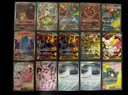Pokemon Card Lot of 15 - Ascended Hero, Destined Rivals, Phantasml Flames - SIR - Image 1
