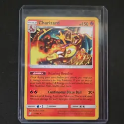 Pokemon Card - SM-Team Up 14/181 Charizard Rare Regular Roaring Resolve HP 150 - Image 1