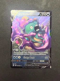 Garbodor V 100/203 | Evolving Skies | Holo Ultra Rare | Pokemon Card | NM - Image 1
