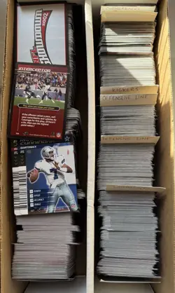 Huge lot NFL Showdown CCG WOTC TCG 1000+ cards With Scanner - Image 1