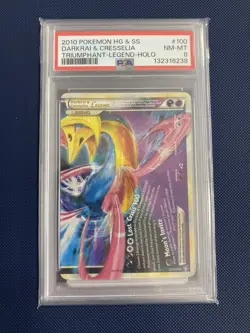 Darkrai & Cresselia Legend Set PSA 9 & PSA 8 Pokemon TCG Card Triumphant - Image 4
