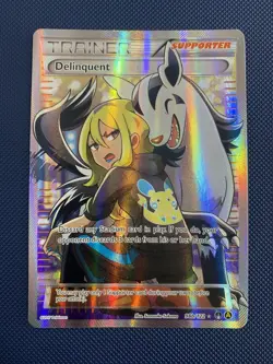98b/122 Delinquent Full Art Premium Trainer XY Collection Pokemon TCG Card - Image 1