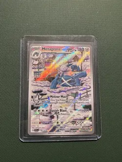 Pokemon TCG Metagross Illustration Rare Card 178/162 SV05: Temporal Forces NM+ - Image 1