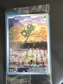 Teal Mask Ogerpon 123 Sv: Scarlet & Violet Promo Cards Holo - Image 1