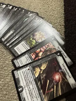Duel Masters TCG 238 Card Bulk Water Nature Darkness Fire Light - MP - LP READ - Image 2