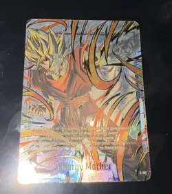 Bandai Dragon Ball Super Card Game Son Goku Energy Marker E-101 Holo English - Image 1