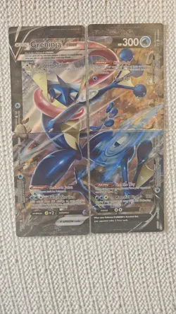 Greninja V-Union [Set of 4] SWSH: Sword & Shield Promo Cards Holo NM - Image 1