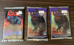 3 Sealed Vintage 1995 RAGE CCG Game Card Packs Werewolf Apocalypse Umbra - Image 1