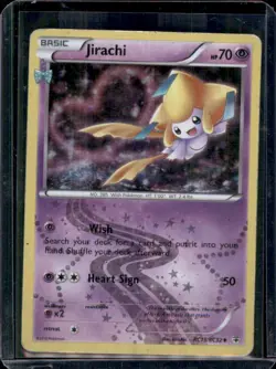 Jirachi RC13/RC32 Generations Reverse Holo Card Heavy Played - Image 1