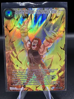 Realm of the Gods - Crimson Hero's Strike BT16-125 SPR - Dragon Ball Super Card - Image 1