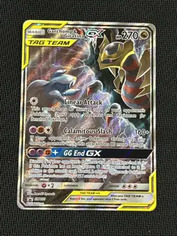 NM Garchomp & Giratina GX SM193 Holo Promo Card Sun and Moon Team - Image 1