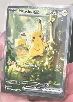 Pikachu EX 276/217 Holo EN (SIR) SUPER RARE-Ascended Heroes GEM MINT Shiny Card - Image 2