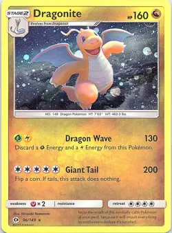 Dragonite - 96/149 (Cosmos Holo) Promo Miscellaneous Cards & Products 096/149 NM - Image 1