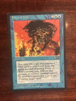 MtG Magic the Gathering Force of Will Alliances Regular - Image 1