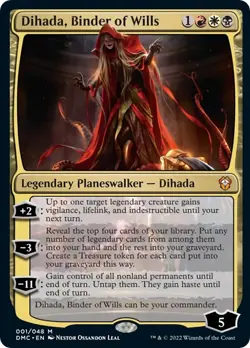 MTG Foil - Dihada, Binder of Wills - 1 / NM / English - Image 1