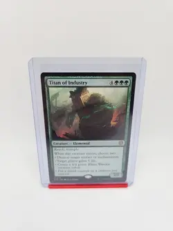 MTG Commander Lorwyn Eclipsed - Titan of Industry Commander #117 - Image 1