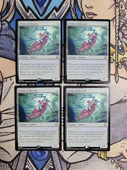 4x Twins of Discord - NM/M M3C MTG Magic the Gathering - Image 1