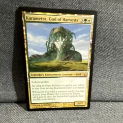 MTG - Karametra, God of Harvests Born of the Gods Mythic Green White English - Image 1