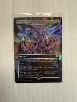Wedding Ring NM BORDERLESS FOIL MTG! Lost Caverns Of Ixalan - Image 1