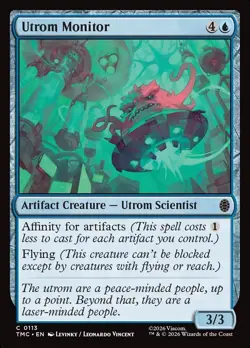Utrom Monitor MTG Playset x4 - MTG TMNT Teenage Mutant Ninja Turtles - NM - Image 1