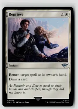 MTG Reprieve 026 Lord Of The Rings LOTR x1 NM Uncommon - Image 1