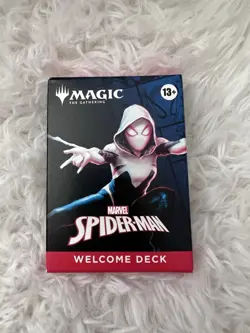 Magic: The Gathering Marvel Spider-Man Welcome Deck Red Spider Gwen Sealed New - Image 1