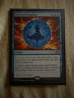 MTG Force of Negation Double Masters 2022 Regular - Image 1