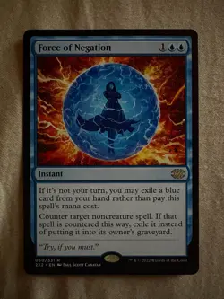 MTG Force of Negation Double Masters 2022 Regular - Image 3