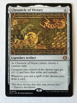 Mtg Chronicle Of Victory. NM Lorwyn Eclipsed. Mythic Rare 0253 - Image 1