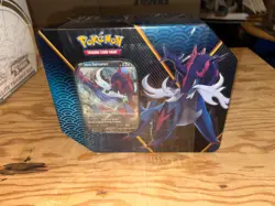 Pokemon Tcg Divergent Powers Samurott V Tin New Sealed - Image 1