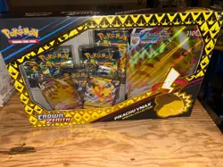 Pokemon Tcg Crown Zenith Pikachu Vmax Speical Collection Box New - Image 1