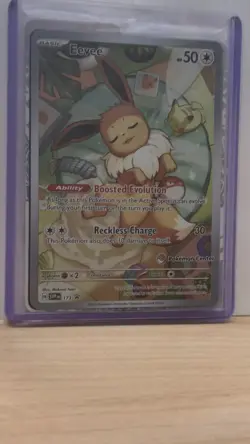 Eevee 173 Scarlet & Violet Promo☆ Holo (Pokemon Center Exclusive) Sealed #173 NM - Image 1