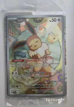 Eevee 173 Scarlet & Violet Promo☆ Holo (Pokemon Center Exclusive) Sealed #173 NM - Image 2