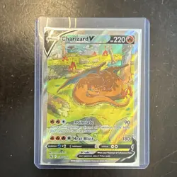 Pokemon Charizard V SWSH260 Sword & Shield Promo Holo Card Incinerate Heat Blast - Image 1