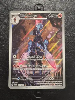 Pokemon TCG Ceruledge 197/191 Illustration Rare IR SV08: Surging Sparks NM - Image 1
