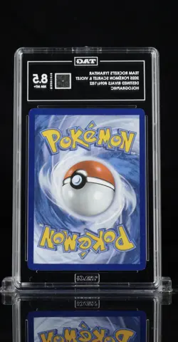 ‼POKEMON Team Rocket's Tyranitar 096/182 COSMOS HOLO PROMO TAG 8.5 PSA - Image 2