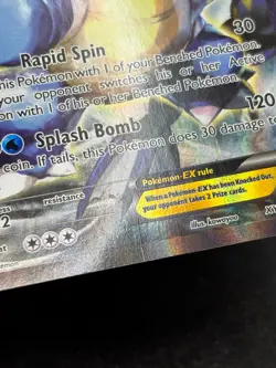 Blastoise EX - XY122 - XY Black Star Promo - Pokemon TCG - Image 4
