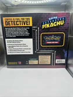 Pokemon TCG Detective Pikachu CAFE FIGURE Collection, Some Creases On Box - Image 3