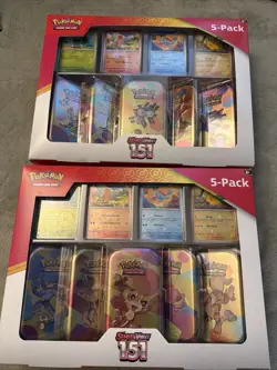 (Lot Of 2) Pokemon 151 Costco Mini Tin Bundle Factory Sealed - Image 2