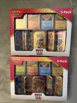 (Lot Of 2) Pokemon 151 Costco Mini Tin Bundle Factory Sealed - Image 3