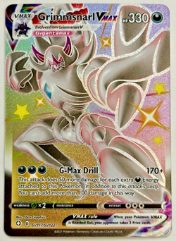 Grimmsnarl VMAX SV117/SV122 Holo Rare VMAX Shining Fates Shiny Vault Pokemon NM - Image 1