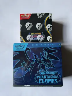 Pokemon TCG - Phantasmal Flames ETB and Booster Box Bundle - Brand New & Sealed - Image 1